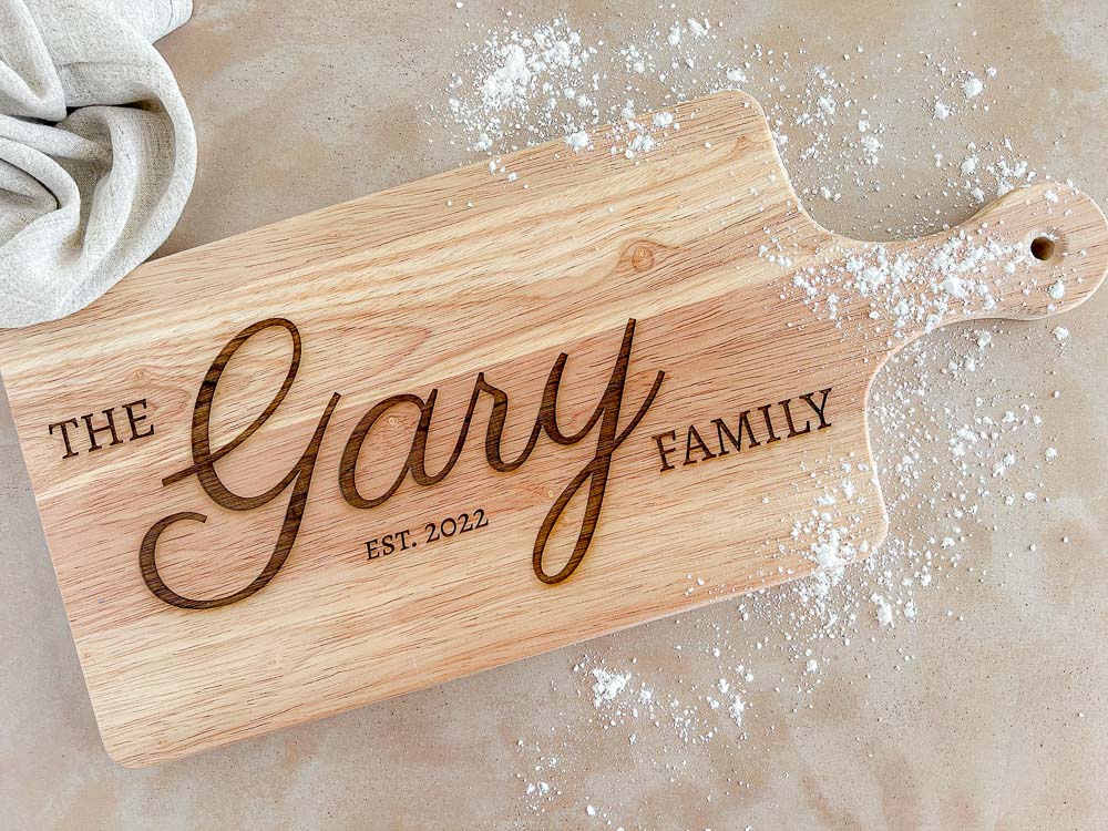 Charcuterie Board Engraved