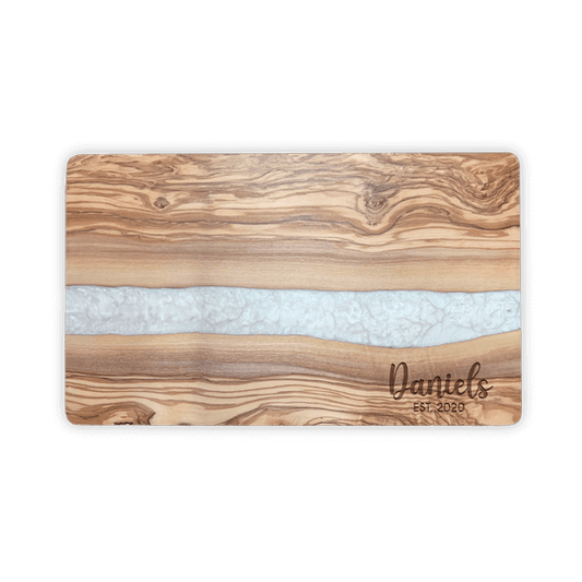 Cutting Board Olive Wood Resin
