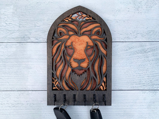 Arch Key Hanger Lion