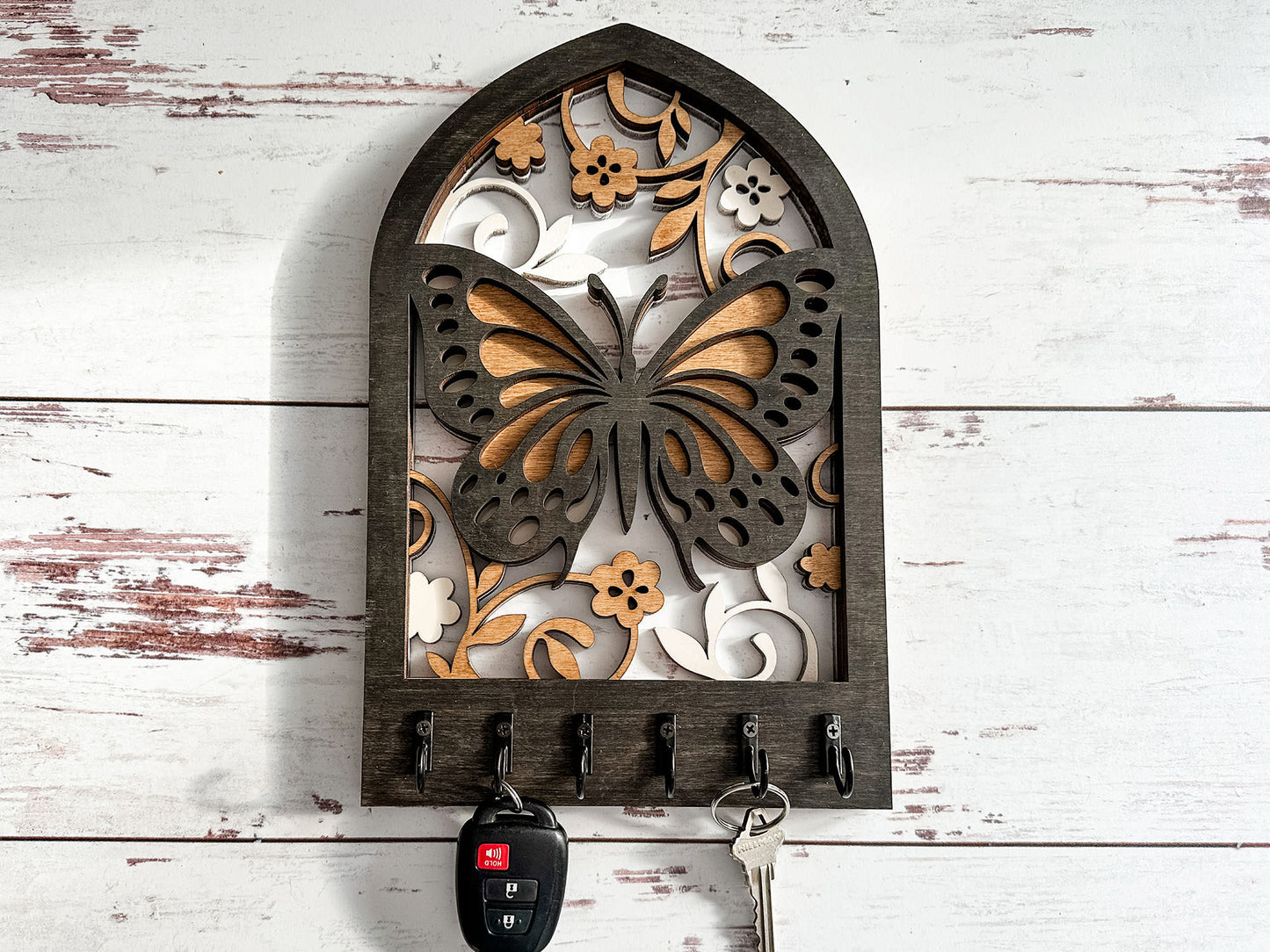 Arch Key Hanger Butterfly