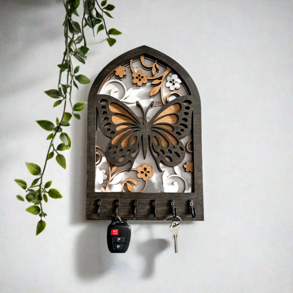 Arch Key Hanger Butterfly